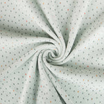 Maille Peluche Oeko-Tex® Gouttelettes Vert - Ribes y Casals