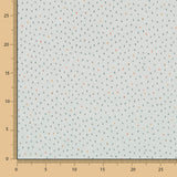 Maille Peluche Oeko-Tex® Gouttelettes Vert - Ribes y Casals