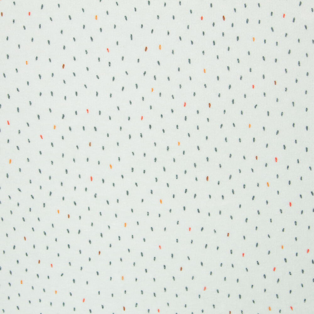 Maille Peluche Oeko-Tex® Gouttelettes Vert - Ribes y Casals