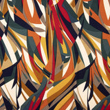 Tricot de viscose abstrait Multicolore - Ribes y Casals