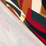 Tricot de viscose abstrait Multicolore - Ribes y Casals