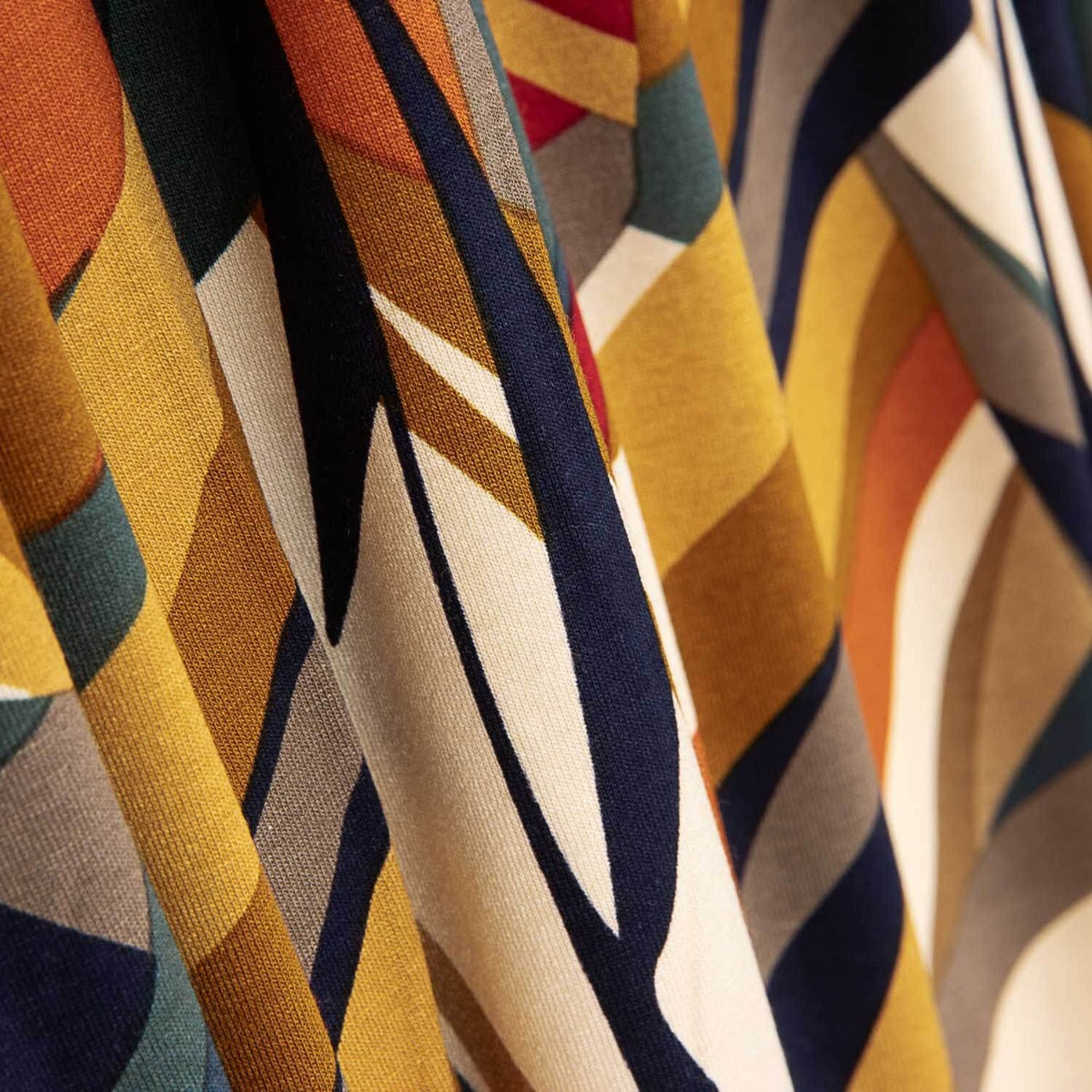 Tricot de viscose abstrait Multicolore - Ribes y Casals