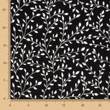 Maille Viscose Branches Noires - Ribes y Casals