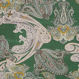 Tricot Viscose Cachemire Vert - Ribes y Casals