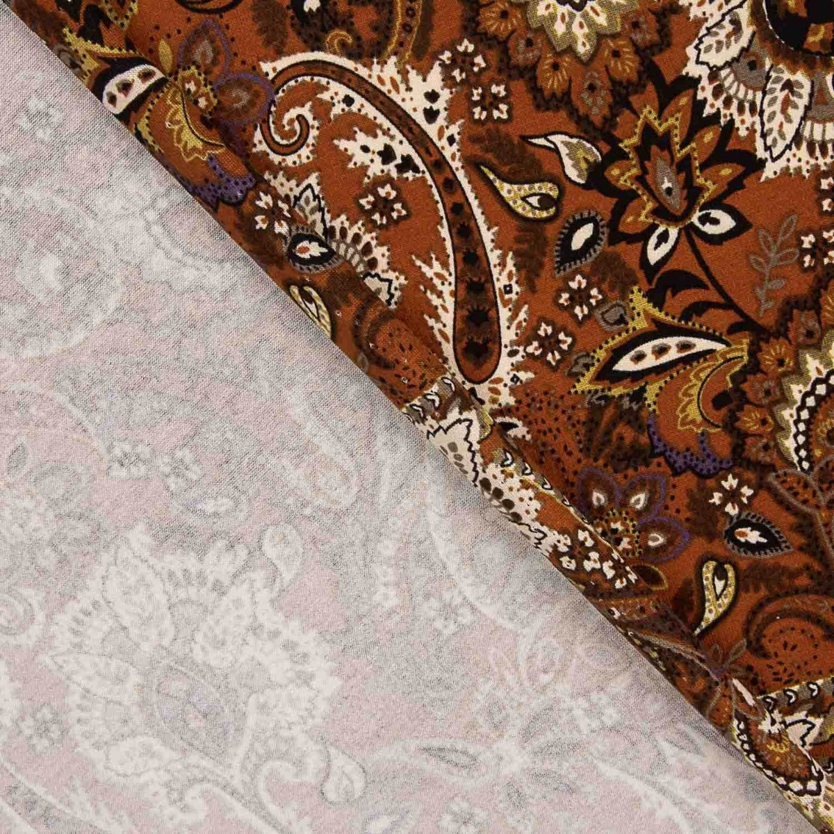 Maille Viscose Cachemire Rouille - Ribes y Casals