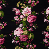Tricot Viscose Cretonne Noire - Ribes y Casals