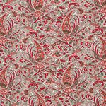 Tricot Viscose Delhi Paisley Rouge - Ribes y Casals