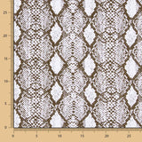 Tricot de Viscose Ikat Marron - Ribes y Casals