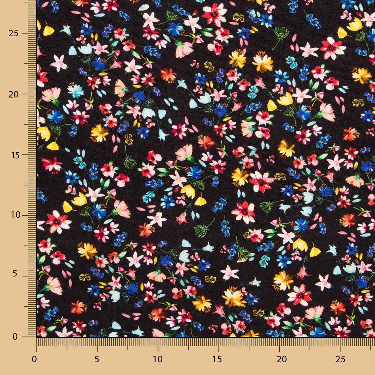 Tricot Viscose Petites Fleurs - Ribes y Casals