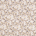 Tricot Viscose Petites Fleurs Taupe - Ribes y Casals