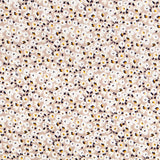 Tricot Viscose Petites Fleurs Taupe - Ribes y Casals