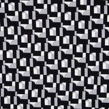 Tricot Viscose Géo Noir Gris - Ribes y Casals