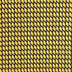 Tricot Viscose Géométrique Jaune - Ribes y Casals