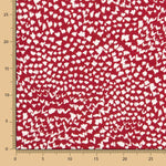 Tricot Viscose Ikat Grenat - Ribes y Casals