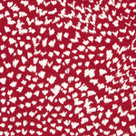 Tricot Viscose Ikat Grenat - Ribes y Casals