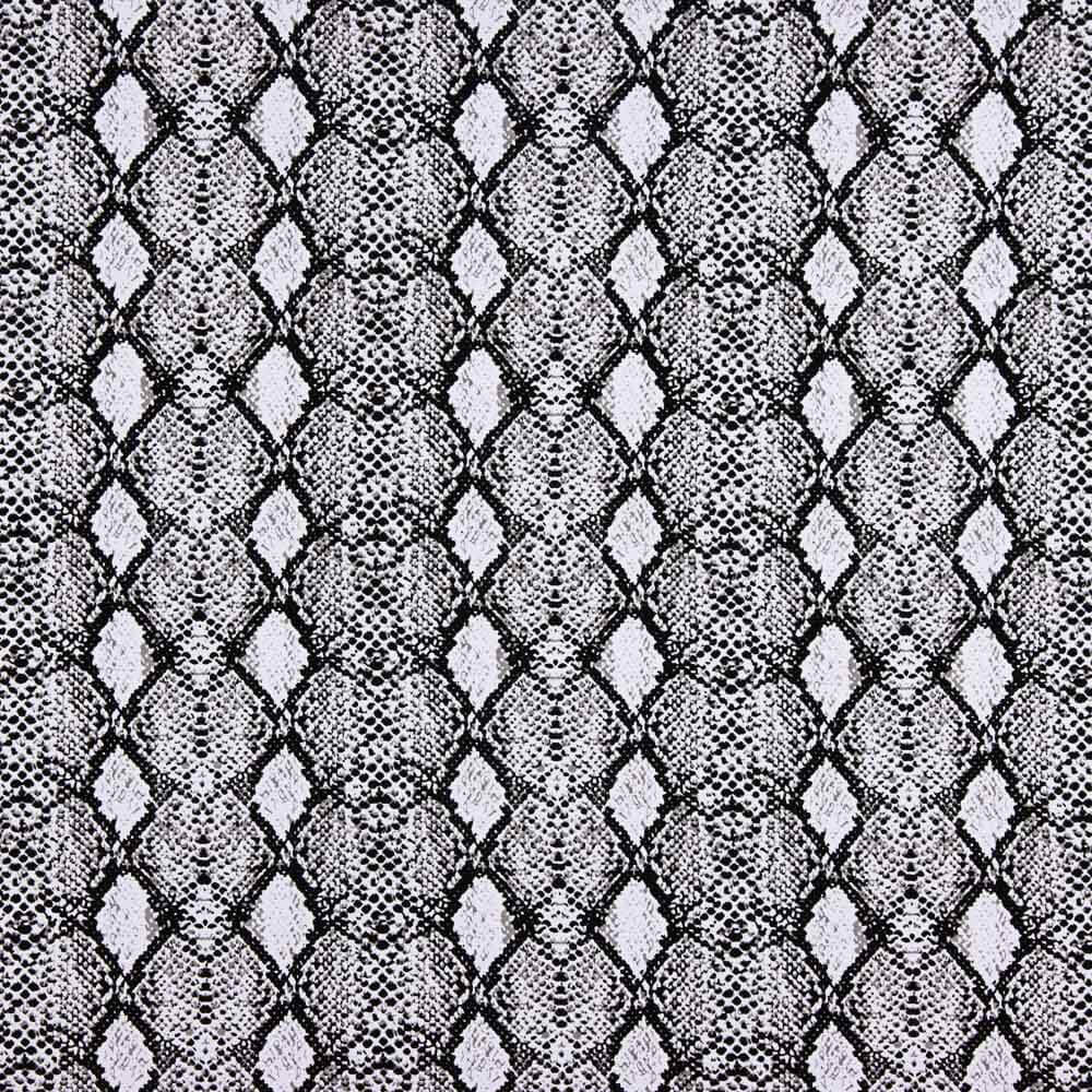 Tricot Viscose Ikat Noir - Ribes y Casals