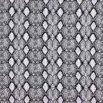 Tricot Viscose Ikat Noir - Ribes y Casals