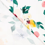 Tricot Viscose Jardin Blanc - Ribes y Casals