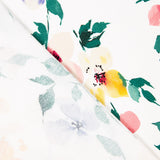 Tricot Viscose Jardin Blanc - Ribes y Casals