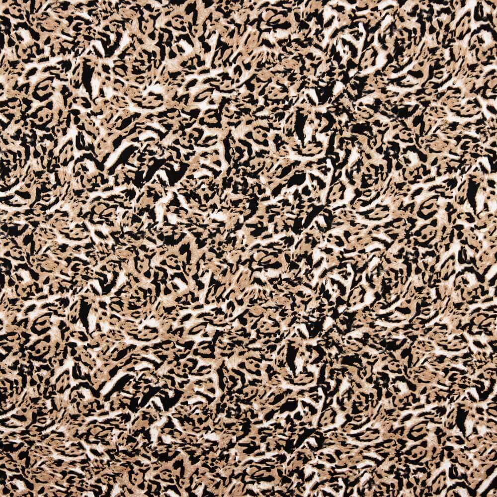 Tricot Viscose Léopard Beige - Ribes y Casals