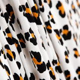 Tricot Viscose Léopard Blanc - Ribes y Casals