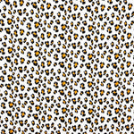 Tricot Viscose Léopard Blanc - Ribes y Casals