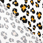 Tricot Viscose Léopard Blanc - Ribes y Casals