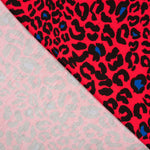 Point Viscose Léopard Rouge - Ribes y Casals