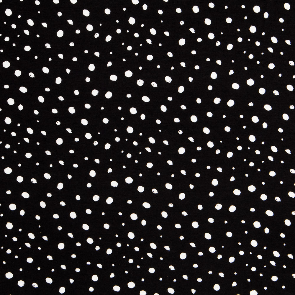 Tricot Viscose Traces Noir - Ribes y Casals