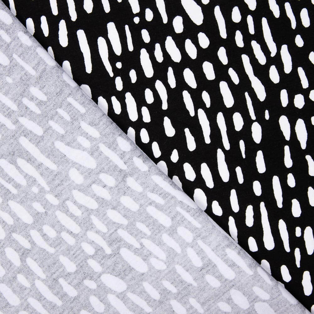 Tricot Viscose Blanc Chiné - Ribes y Casals