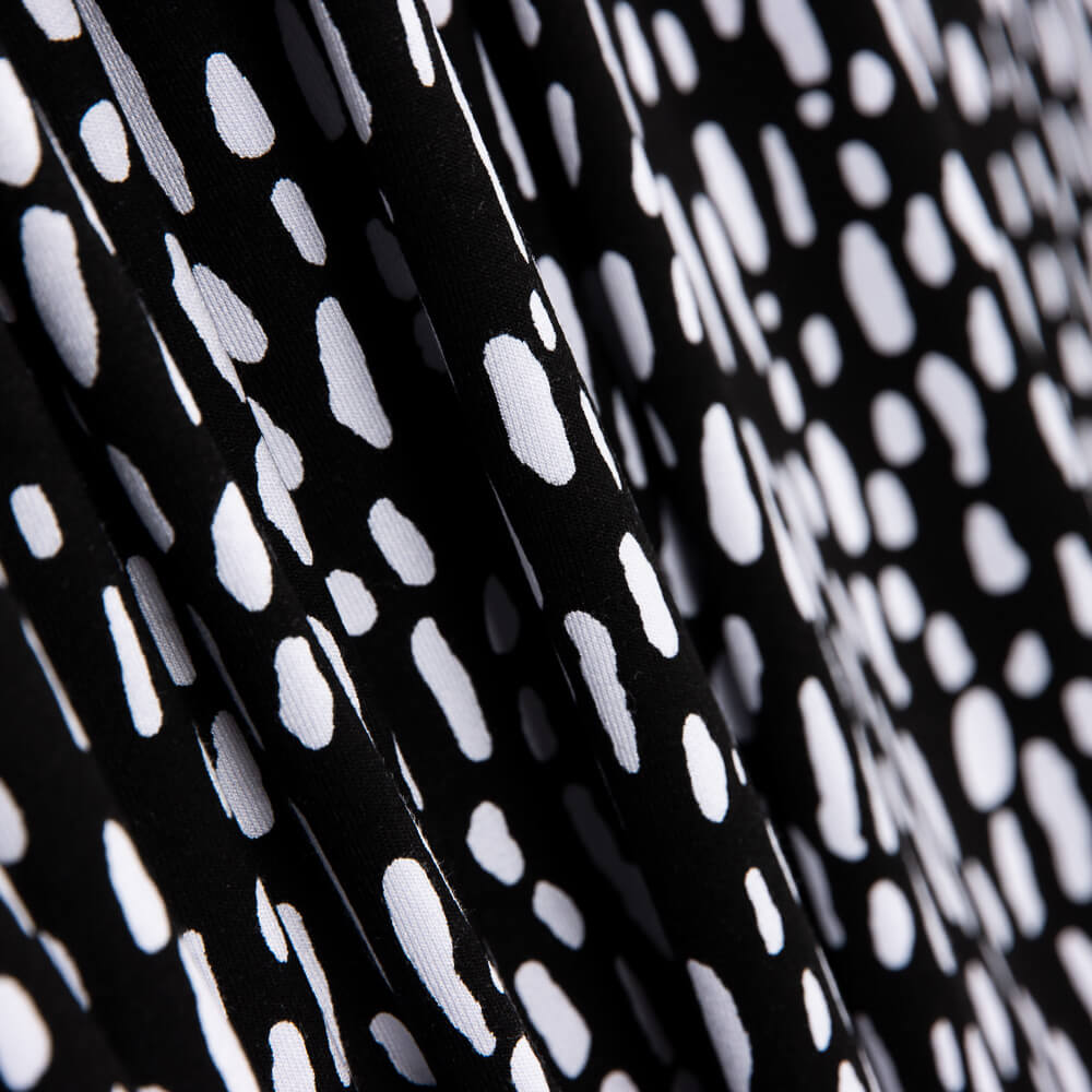 Tricot Viscose Blanc Chiné - Ribes y Casals