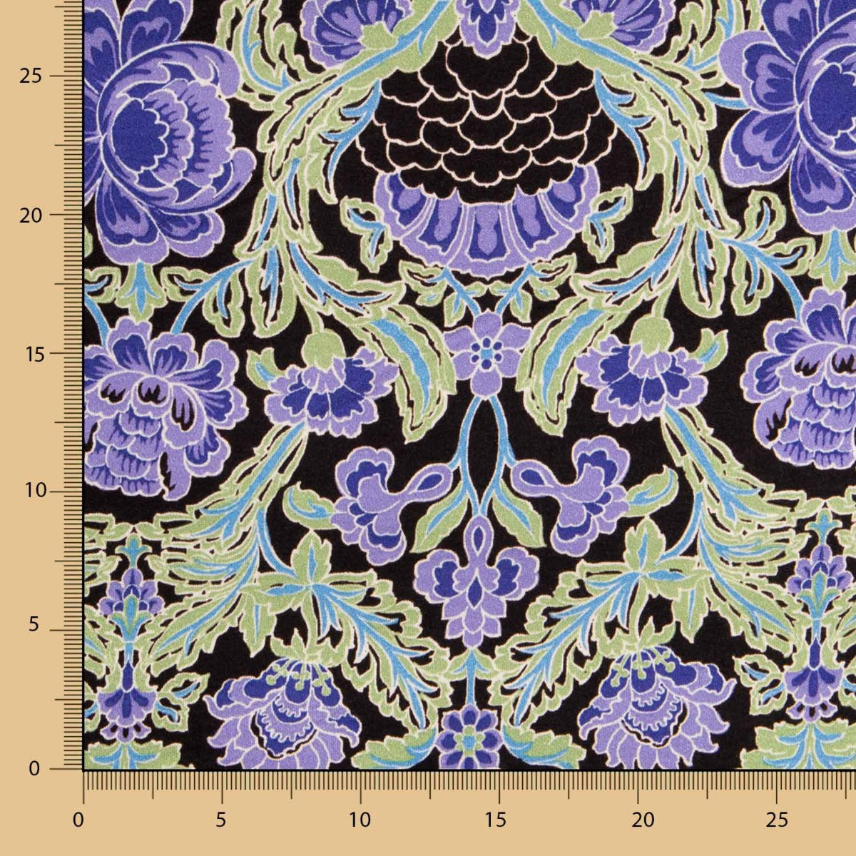 Tricot Viscose Nénuphars Rétro - Ribes y Casals