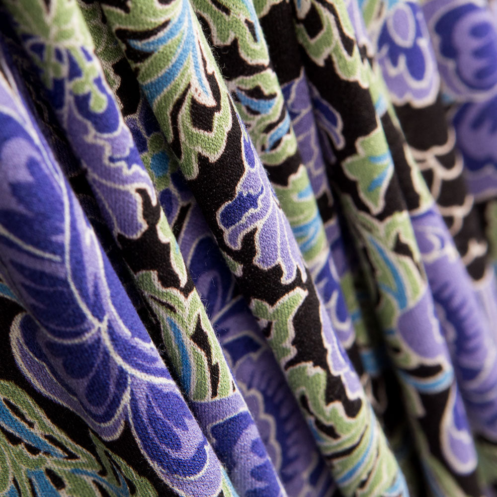 Tricot Viscose Nénuphars Rétro - Ribes y Casals