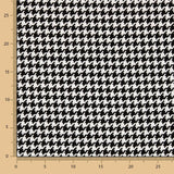 Maille Viscose Pied-de-Poule Blanc - Ribes y Casals