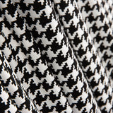 Maille Viscose Pied-de-Poule Blanc - Ribes y Casals