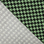 Maille viscose à carreaux berger vert - Ribes y Casals