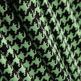 Maille viscose à carreaux berger vert - Ribes y Casals