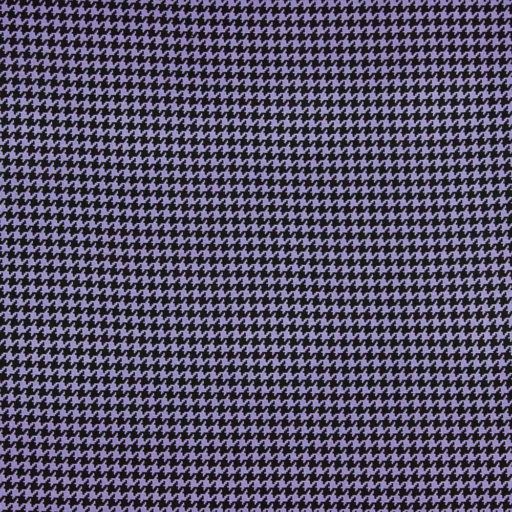 Maille Viscose Pied-de-Poule Violet - Ribes y Casals