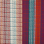 Tricot Viscose Pied de Poule Multicolore - Ribes y Casals