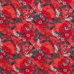 Tricot Viscose Printemps Rouge - Ribes y Casals