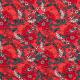 Tricot Viscose Printemps Rouge - Ribes y Casals