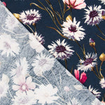 Tricot Viscose Printemps Bleu Nuit - Ribes y Casals