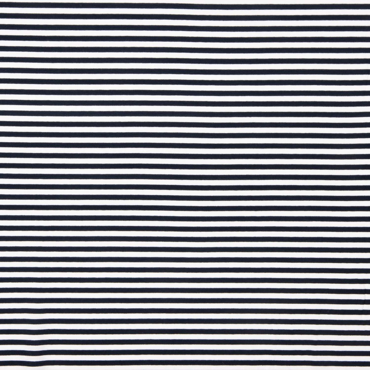 Maille viscose rayée bleu marine 5 mm - Ribes y Casals