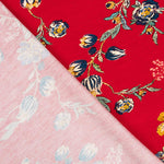 Tricot Viscose Rétro Rouge - Ribes y Casals