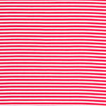 Tricot Viscose Rayures Rouge - Ribes y Casals