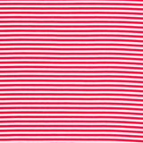 Tricot Viscose Rayures Rouge - Ribes y Casals