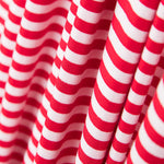 Tricot Viscose Rayures Rouge - Ribes y Casals