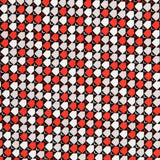 Tricot Viscose Carreaux Rouge - Ribes y Casals