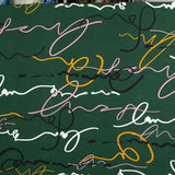 Tricot Viscose Tags Vert - Ribes y Casals