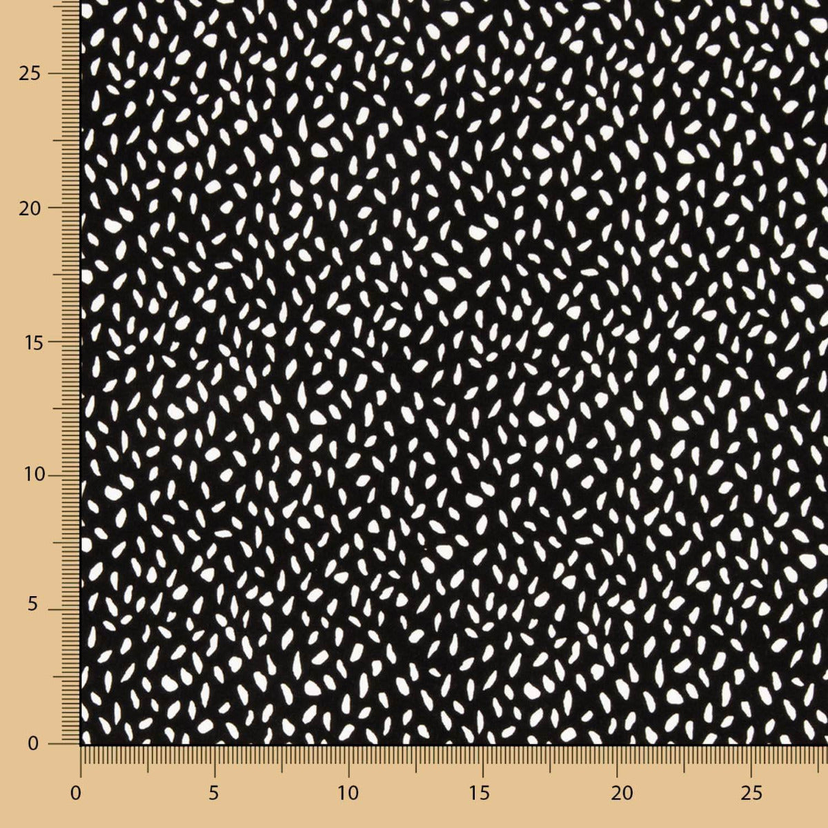 Maille Viscose Tears Blanc-Noir - Ribes y Casals